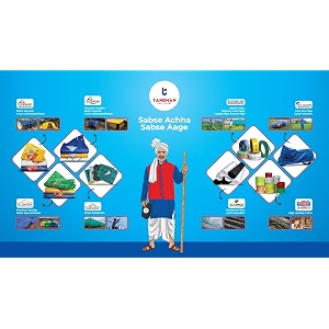 Ecoraksha Gold Premium Multilayer Eco-Friendly Tarpaulin Sheet