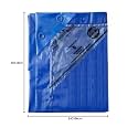 Ecoraksha Gold Tarpaulin Sheet Waterproof 250 GSM