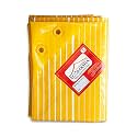 Ecoraksha Lining Premium Multilayer Eco-Friendly Tarpaulin Sheet - Waterproof Tirpal Heavy Duty 6 X 4 Ft Poly Tadpatri - Multipurpose 100 Microns Plastic Cover Tharpai, Thadika, Tarp (Yellow)