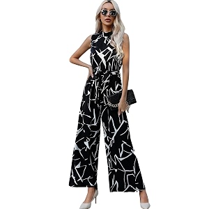 Tandul Jumpsuit - Multicolor Jumpsuit Sleeveless Casual