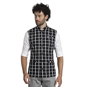Tandul Mens Blazzer - Multicolor Polyester Blazzer