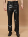 TANDUL Regular Fit Men Black Trousers