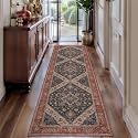 Tangsoo 2.6x8 Washable Runner Rug for Hallways