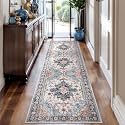 Tangsoo 2.6x8 Washable Runner Rug for Hallways