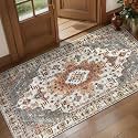 Tangsoo 2x4 Runner Washable Rugs for Entryway
