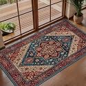 Tangsoo 2x4 Runner Washable Rugs for Entryway
