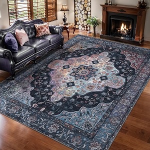 Tangsoo 5x7 Washable Area Rugs for Living