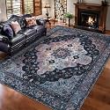 Tangsoo 5x7 Washable Area Rugs for Living