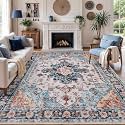 Tangsoo 8x10 Washable Area Rugs for Living