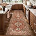 Tangsoo Boho 3x8 Washable Runner Rugs for