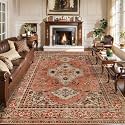 Tangsoo Boho 6x9 Washable Area Rugs for