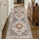 Tangsoo Oriental 2.6x10 Hallway Runner Rugs Washable