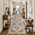 Tangsoo Oriental 2.6x12 Hallway Runner Rugs Washable