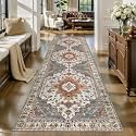 Tangsoo Oriental 3x10 Washable Runner Rugs for