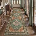 Tangsoo Vintage 2.6x10 Washable Hallway Runner Rugs