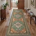 Tangsoo Vintage 2.6x8 Washable Hallway Runner Rugs