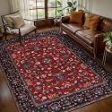 Tangsoo Vintage 3x5 Rugs Washable Non Slip