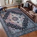 Tangsoo Vintage 3x5 Rugs Washable Non Slip