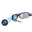 Tangxi Smart Camera Glasses, HD Video Recording Outdoor Sport Action Glasses Camera, 12MP Photos and 1080P Videos, Polarized Lens & Anti Shake for Cycling