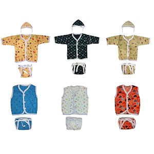 TANGY Adorable Newborn Dress with Built-in Mittens