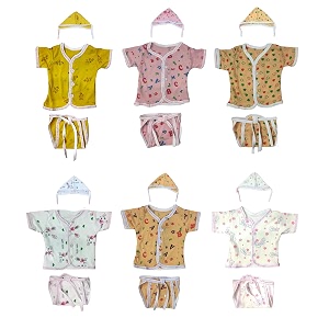 TANGY Adorable Newborn Dress with Built-in Mittens
