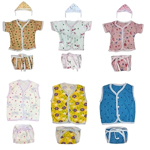 TANGY Adorable Newborn Dress with Built-in Mittens