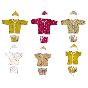 TANGY Adorable Newborn Dress with Built-in Mittens