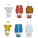 TANGY Adorable Newborn Dress with Built-in Mittens