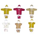 TANGY Adorable Newborn Dress with Built-in Mittens
