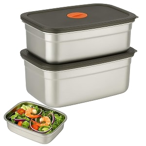 Tanjiae Stainless Steel Lunch Box with Lid