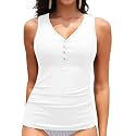 Tankini Tops for Women Tummy Control Swimwear Top Only No Bottom