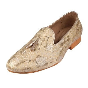 Tanny Shoes Mens Beige Color Ethnic Shoe