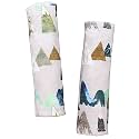 Baby Car Seat Belt Covers, Adventure Mountain Car Seat Straps Shoulder Pads for Girls Boys, Fleece Seat Belt Protectors for Car Seats/Pushchair/Stroller, for Kids Newborn Infants Toddlers