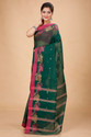 Tant Story Woven Tant Pure Cotton Saree