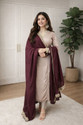 Tantukriti Embroidered Kurta TrouserPant Dupatta Set