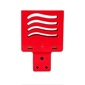 tanunni 04 double usb fast charging mobile stand mobile holder red