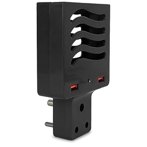 tanunni 04 double usb fast charging mobile stand mobile holder black
