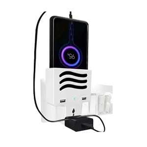 tanunni 04 double usb fast charging mobile stand mobile holder white