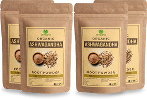 tanyatrapt premium ashwagandha root powder supports anxiety  stress 4 x 100g