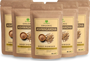 tanyatrapt premium ashwagandha root powder supports anxiety  stress 5 x 100g