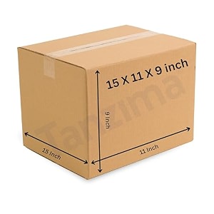 corrugated box 15x11x9 pack of 5