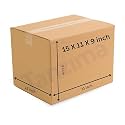 Corrugated box (15X11X9 (Pack of 5))