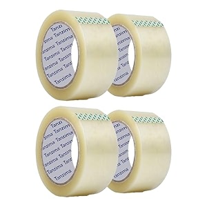 packaging tape roll transparent pack of 4