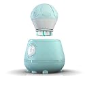 Tao Clean Ona Diamond Orbital Facial Brush and Cleansing Station – Robin's Egg Blue – Electric Face Cleansing Brush with Ergonomic Handle, Dual Speed Settings, 2 Piece Set, (BA-0201-RBE-US)