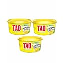 TAO Dishwash Tub 600g | Complete dishwashing solution with Freshness of lemon | No scratch formula | Gentle on hands | Super active anti-grease formula | Pack of 3