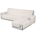 TAOCOCO 100% Waterproof Recliner Chair Cover, Small Recliner Covers for Recliner Chair with Pocket, Non Slip Reclining Chair Cover Furniture Protector for Kids, Pets(20'', Cream)