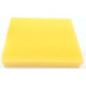 TAOCOCO Rectangle Sponges, Synthetic Watercolor Artist Sponges for Painting, Crafts, Pottery, Yellow, 2 Pack