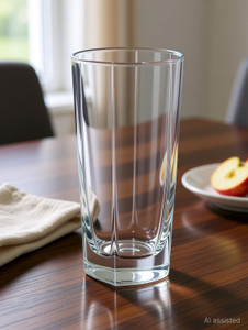 Tap2kaart Glass Water Juice Glass -1 Pieces