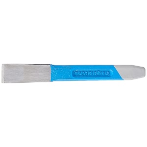 taparia 1046 steel 20mm cutting edge flat chisel blue and silver