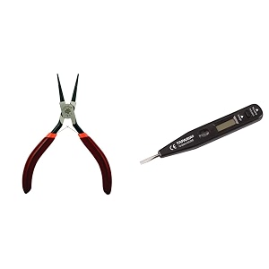 taparia 1402 492 inch 125 mm round nose mini pliers dip coated sleeve brown